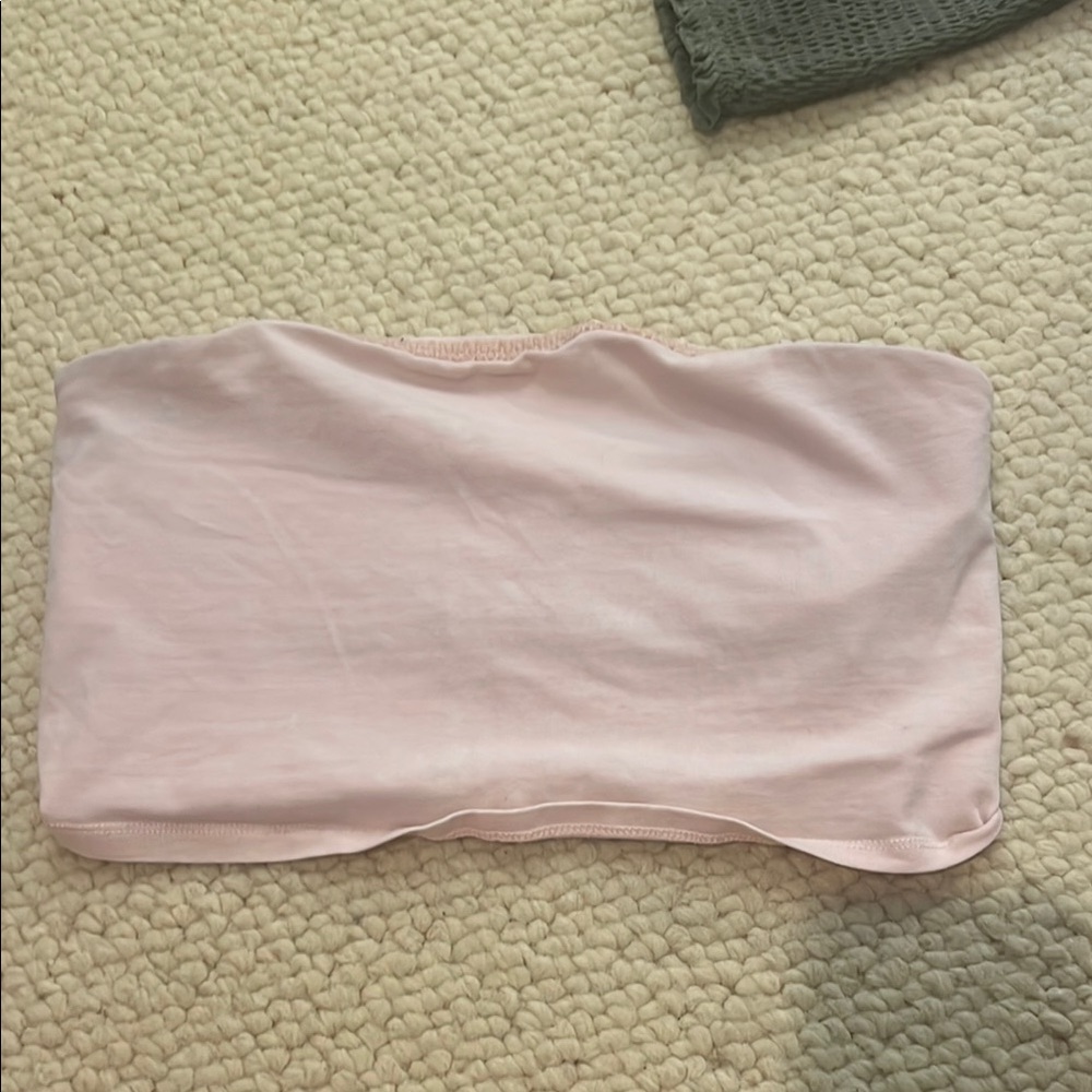 Aerie Light Pink Tube Top